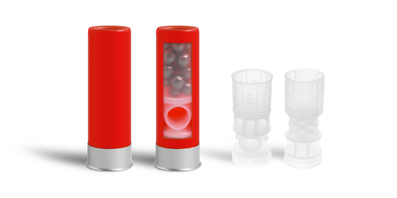 65mm Case 43g กระสุนปืนลูกซอง 12Ga Fragmentation Ammunition