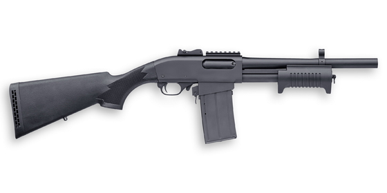 12 Ga 3.6 กก. Home Defense Shotgun กึ่งอัตโนมัติ Matte Black Surface